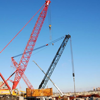 SANY Crawler Cranes Used in Ambitious Niagara Tunnel Project